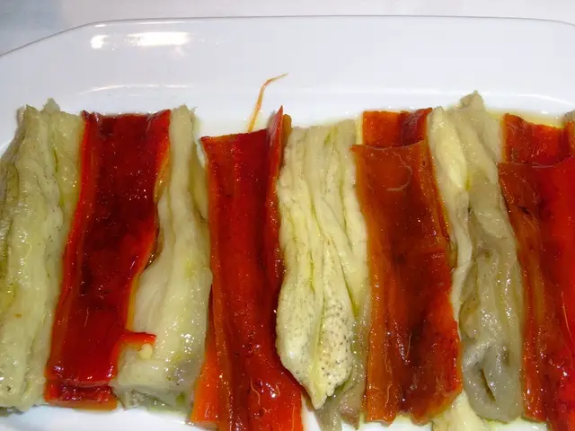 Escalivada amb anxoves, plato de La Vinya